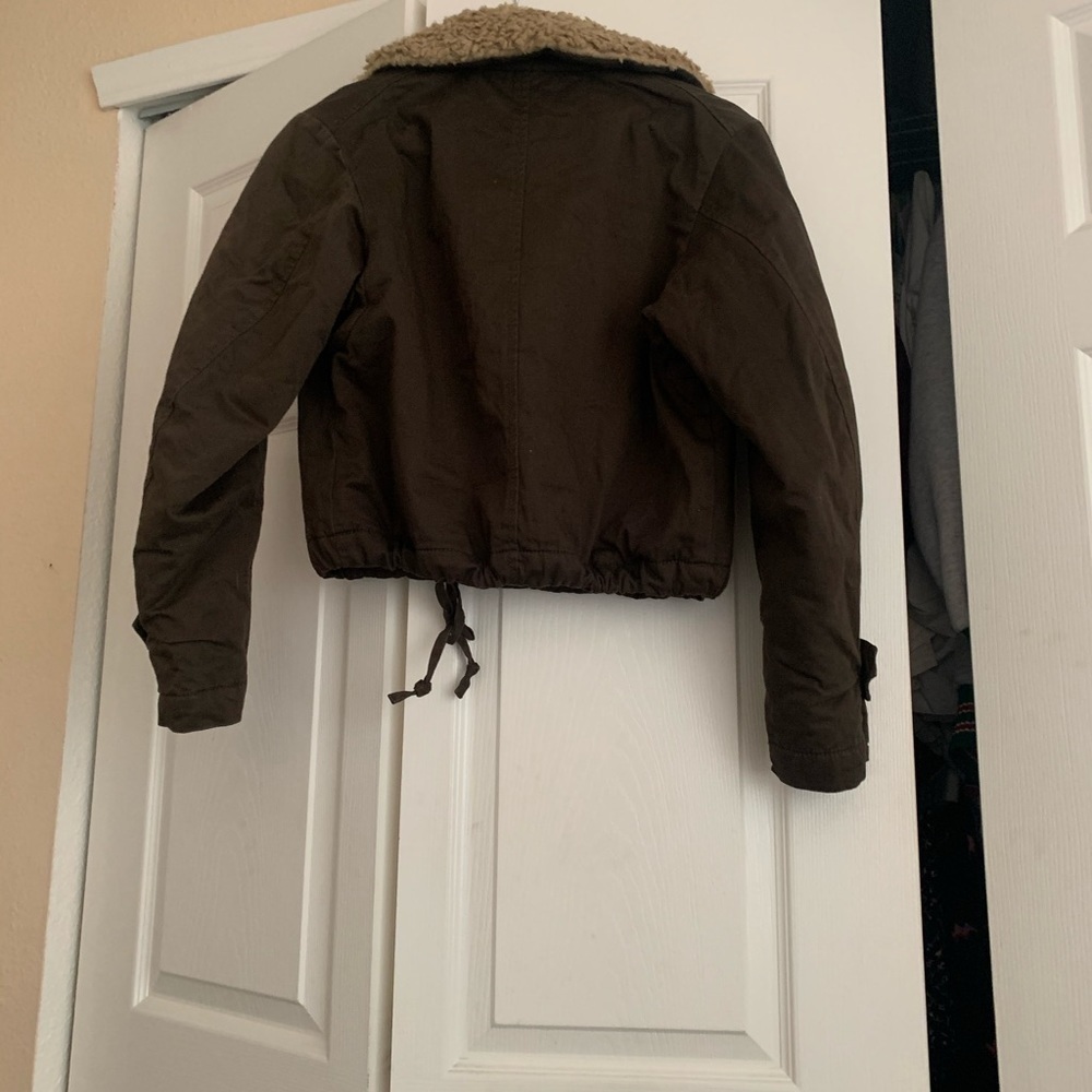 Fossil Sherpa collar jacket - Picture 3 of 9